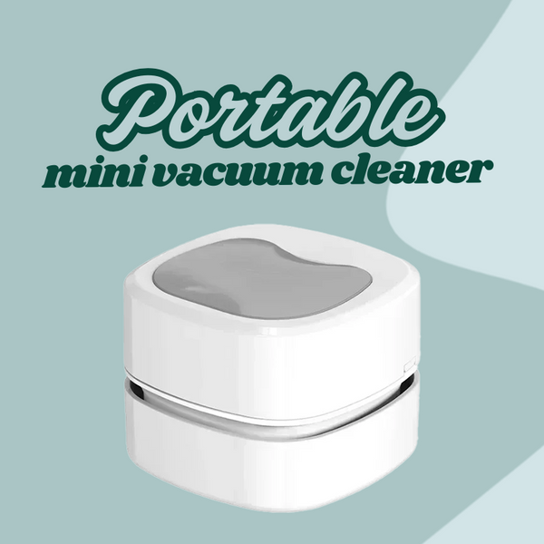 Portable Mini Vacuum Cleaner | Pet Hair Desk Car Home