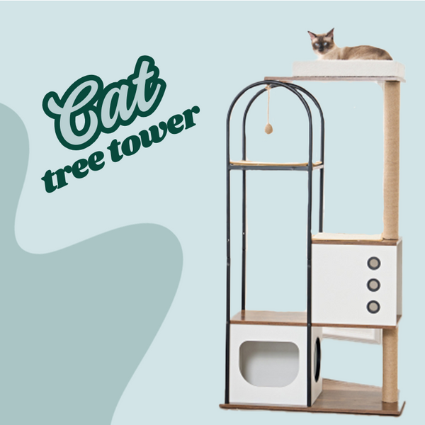 Cat Tree Tower for Indoor Cat