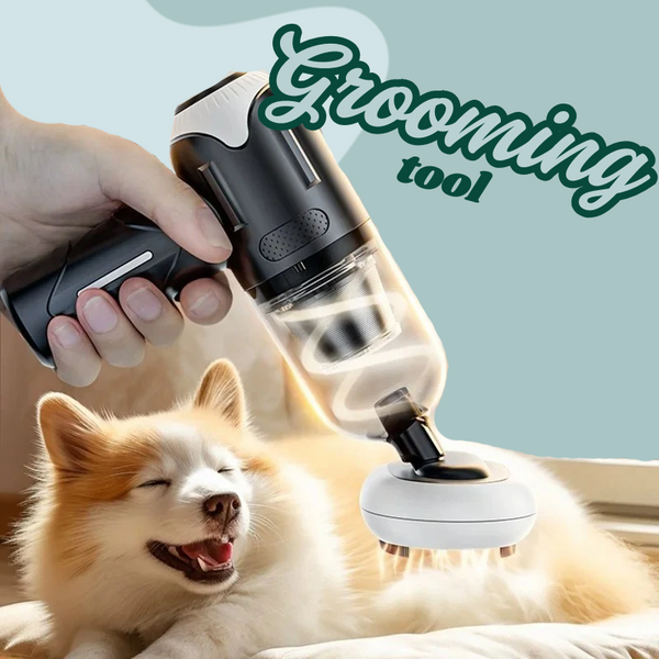 Pet Hair Remover Grooming Tool Vacuum